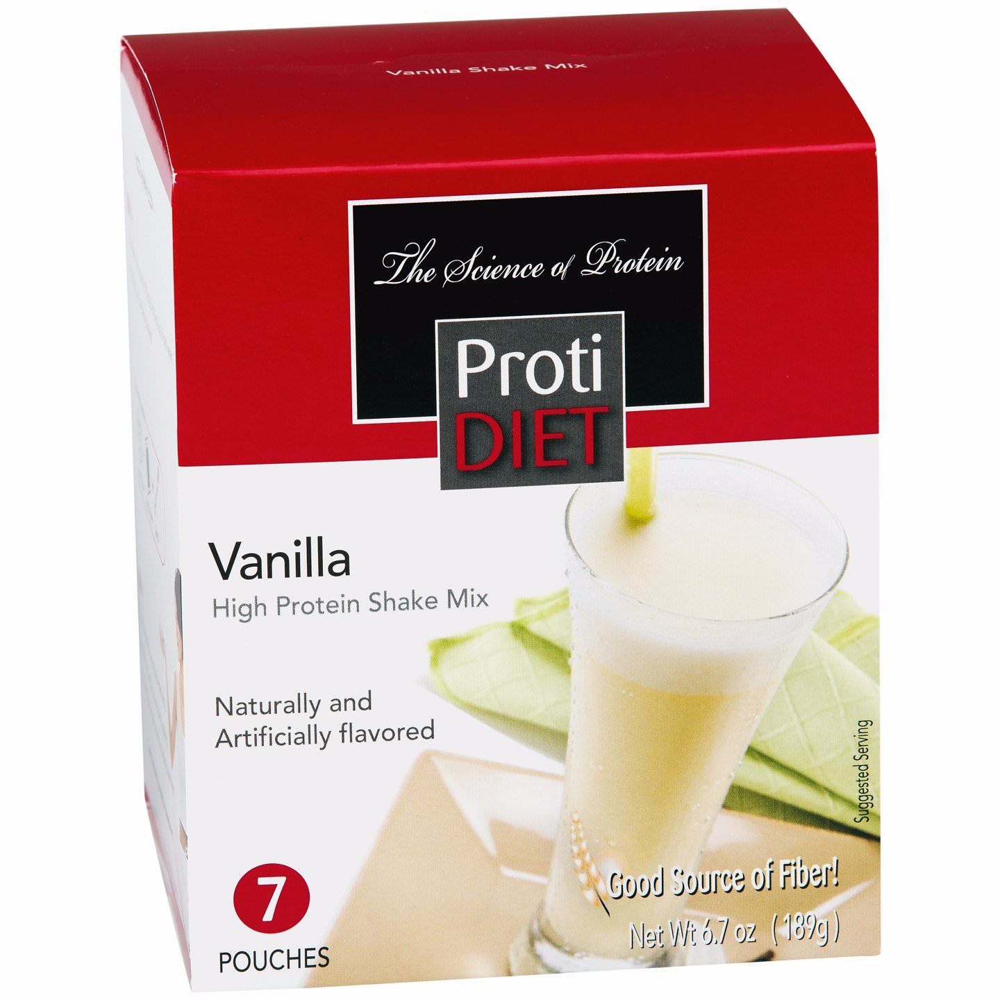 Vanilla shake with fiber – Ideal Body Shop